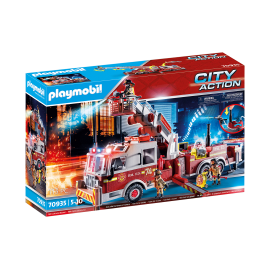 Playmobil - Amerikansk brandbil med tårnstige 70935