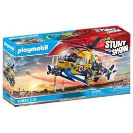 Playmobil - Air Stunt Show Helicokter med Film Crew 70833