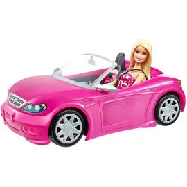 Barbie - Dukke og Bil DJR55
