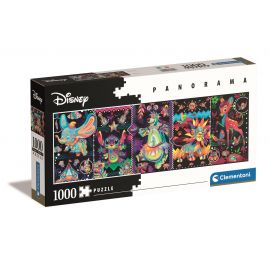 Clementoni - Panorama Puslespil 1000 brk - Disney Prinsesser