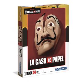 Clementoni - Puslespil 1000 brk - La Casa De Papel