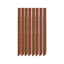 Nuuroo - Ada silikone sugerør - 8 pakke - Caramel Café