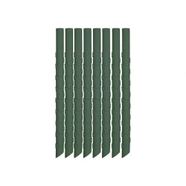 Nuuroo - Ada silikone sugerør - 8 pakke - Dusty green