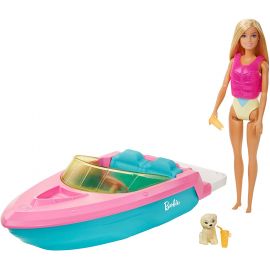 Barbie - Dukke og Båd GRG30