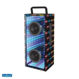 Lexibook - iParty  Bluetooth  Portable Speaker with magical infinity flashing lights BTL600