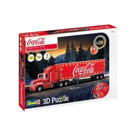 Revell - 3D Puslespil - Coca-Cola Lastbil LED