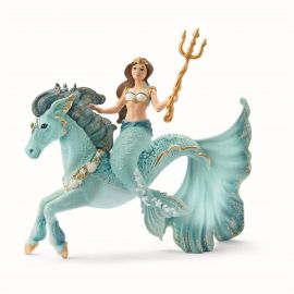 Schleich - Mermaid Eyela on underwater unicorn 70594