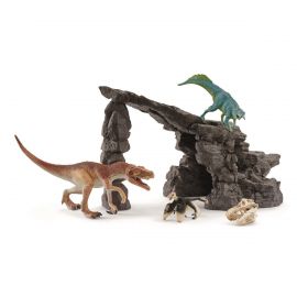 Schleich - Dino set with cave 41461