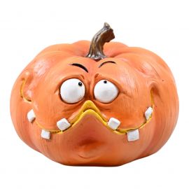 DGA - Halloween Græskar, Orange - 9 cm