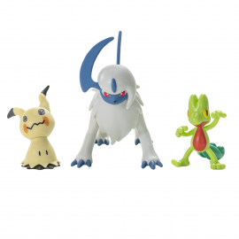 Pokemon - Battle Figure 3-pack - Treecko, Mimikyu, Absol - 95155-12
