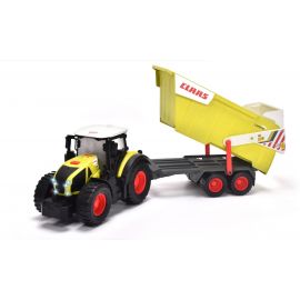 Dickie Toys - Claas Traktor m. Trailer