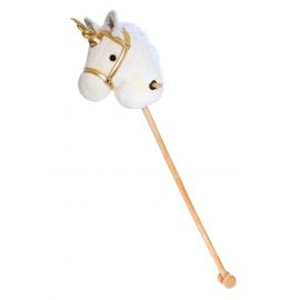 Teddykompagniet - Unicorn on stick, White TK12598