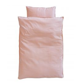 omhu - Percale Junior sengetøj 100x140 - Nude