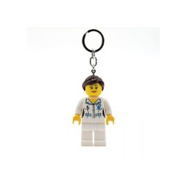 LEGO - Nøglering m/LED - Sygeplejerske