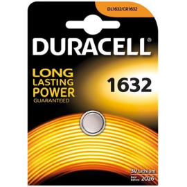 Duracell 1632, 1pcs Knapbatteri