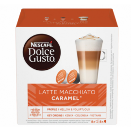Nescafe Caramel LatteMacch DolceG Kapsler