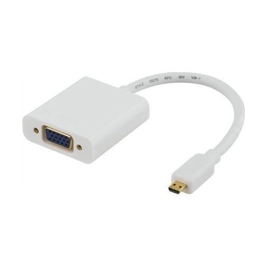Qnect Adapter HDMI Micro han-VGA hun