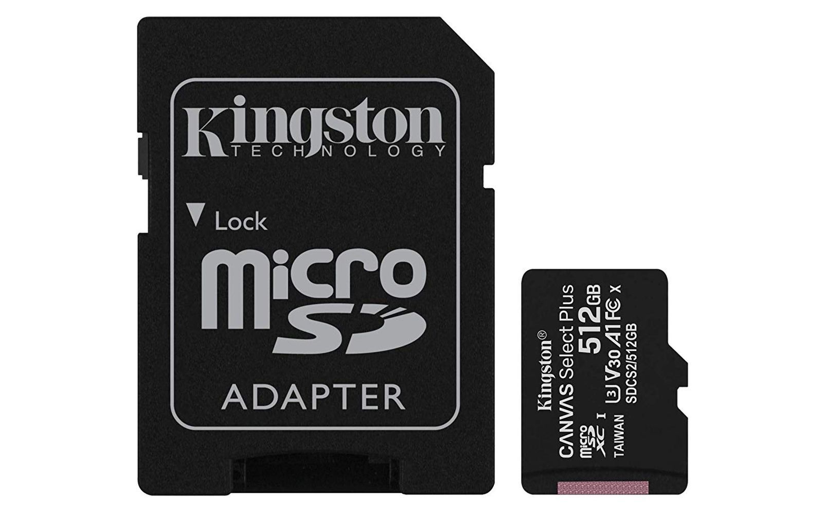 spyd Logisk hinanden Kingston 512GB micSDHC C Select | 482548