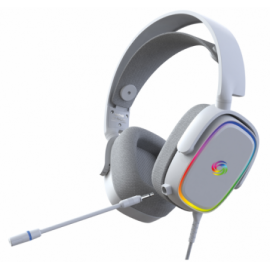 NOS H-500 gaming headset hvid