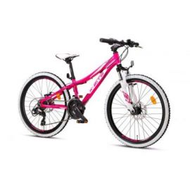 Mountainbike 24" 24.21 21-gear Pink/hvid