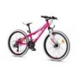 Mountainbike 24" 24.21 21-gear Pink/hvid