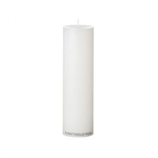 Bloklys wax altar Ø6xH20 cm hvid