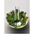 Rosendahl GC Salatsæt stål 25 cm