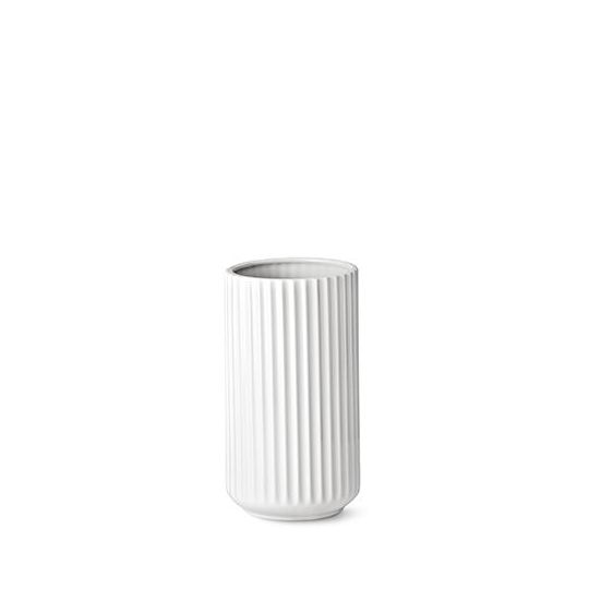 Lyngby Vase H10,5 hvid porcelæn