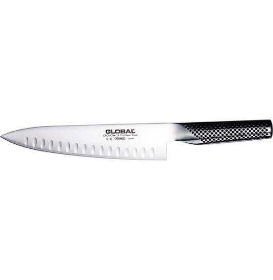 Global G-77 Kokkekniv spids grantonskær stål 20cm