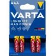 Varta Longlife Max Power AAA 4 Pack