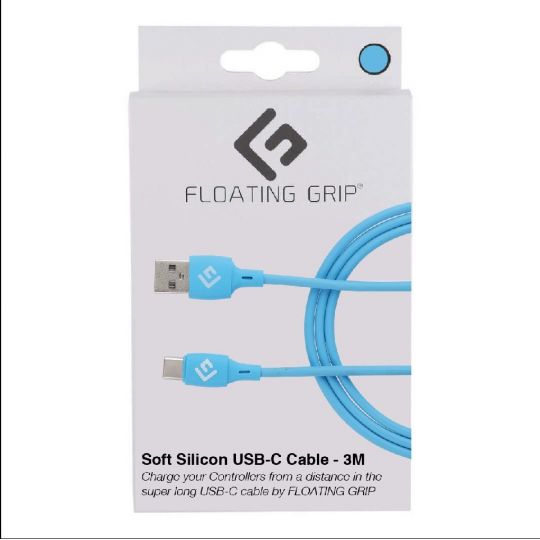 FLOATING GRIP USB-C 3M BLÅ