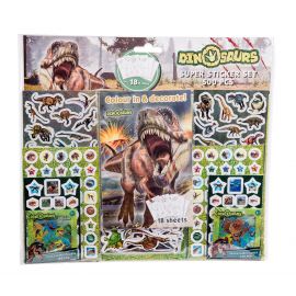 Art Kids - Dino Mega Klistermærke Sæt 500 stk.