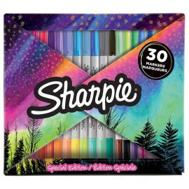 Sharpie - Permanent Marker - Fine Fold Box 30-pakke