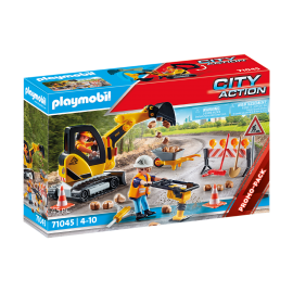 Playmobil - Vejarbejde 71045