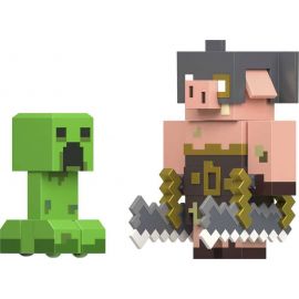 Minecraft - Legends Creeper vs Piglin Bruiser
