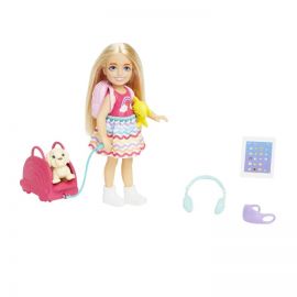 Barbie - Chelsea rejsesæt med hvalp HJY17