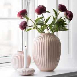 Hammershøi Vase H12,5 rosa
