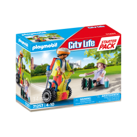 Playmobil - Starter Pack – redning med Balance-Racer 71257