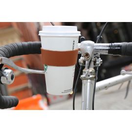 Leather Bike Cup Holder BB48