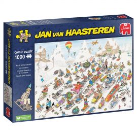 Jan Van Haasteren - Its All Going Downhill 1000 Brikker