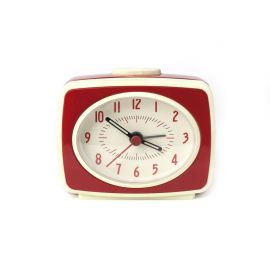 Small Classic Alarm Clock Red AC14-RD-EU