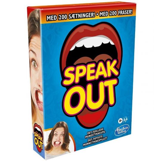 Hasbro Gaming - Speak Out DK/NO