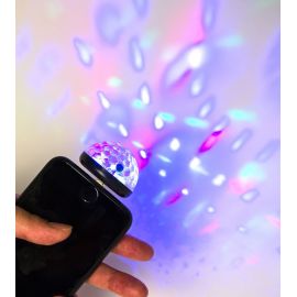 Black Phone Disco Light US173-BK-EU