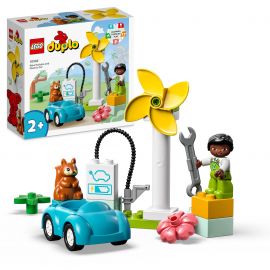 LEGO Duplo - Vindmølle og elbil 10985
