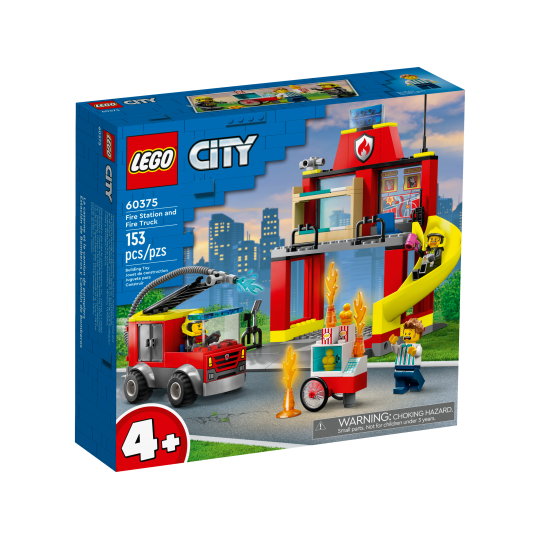 LEGO City - Brandstation og Brandbil 60375