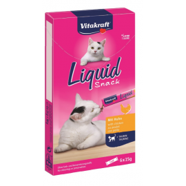 Vitakraft - Cat Liquid-Snack Poultry + Taurin 90gr