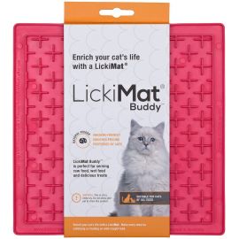 LICKI MAT - Slikkemåtte - Cat Buddy Pink 20X20