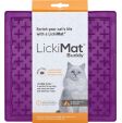 LICKI MAT - Slikkemåtte - Cat Buddy Purple 20X20