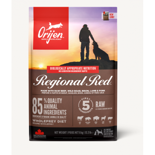 ORIJEN - Orijen Regional Red - Hundefoder - 6kg