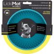 LICKI MAT - Hundeskål  Wobble Light Blue 17X17X8Cm